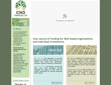Tablet Screenshot of cndfinancial.com